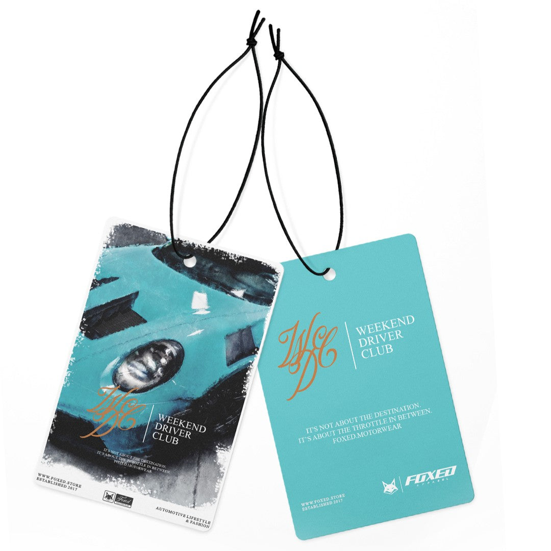 FOXED® WEEKEND DRIVERS CLUB BLUE AIRFRESHENER