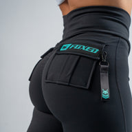 FOXED® CARGO 3-POCKET LEGGINGS MINT