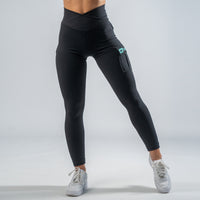 FOXED® CARGO 3-POCKET LEGGINGS MINT