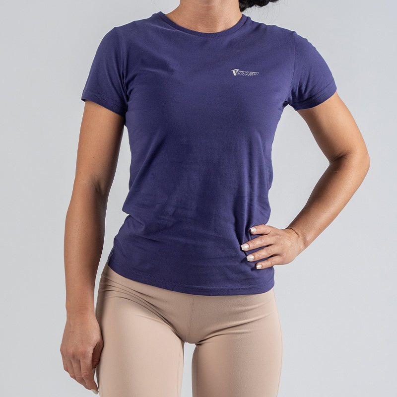 FOXED® FOCUS WOMEN BODYFIT T-SHIRT NAVY
