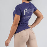 FOXED® FOCUS WOMEN BODYFIT T-SHIRT NAVY