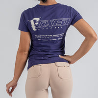 FOXED® FOCUS WOMEN BODYFIT T-SHIRT NAVY