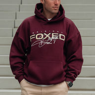 FOXED® VARSITY UNISEX HOODIE RUBY