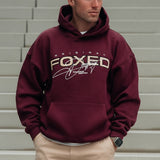 FOXED® VARSITY UNISEX HOODIE RUBY
