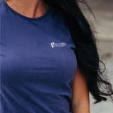 FOXED® FOCUS WOMEN BODYFIT T-SHIRT NAVY