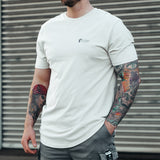 FOXED® "FOCUS" UNISEX LONG SHIRT OFFWHITE/NAVY