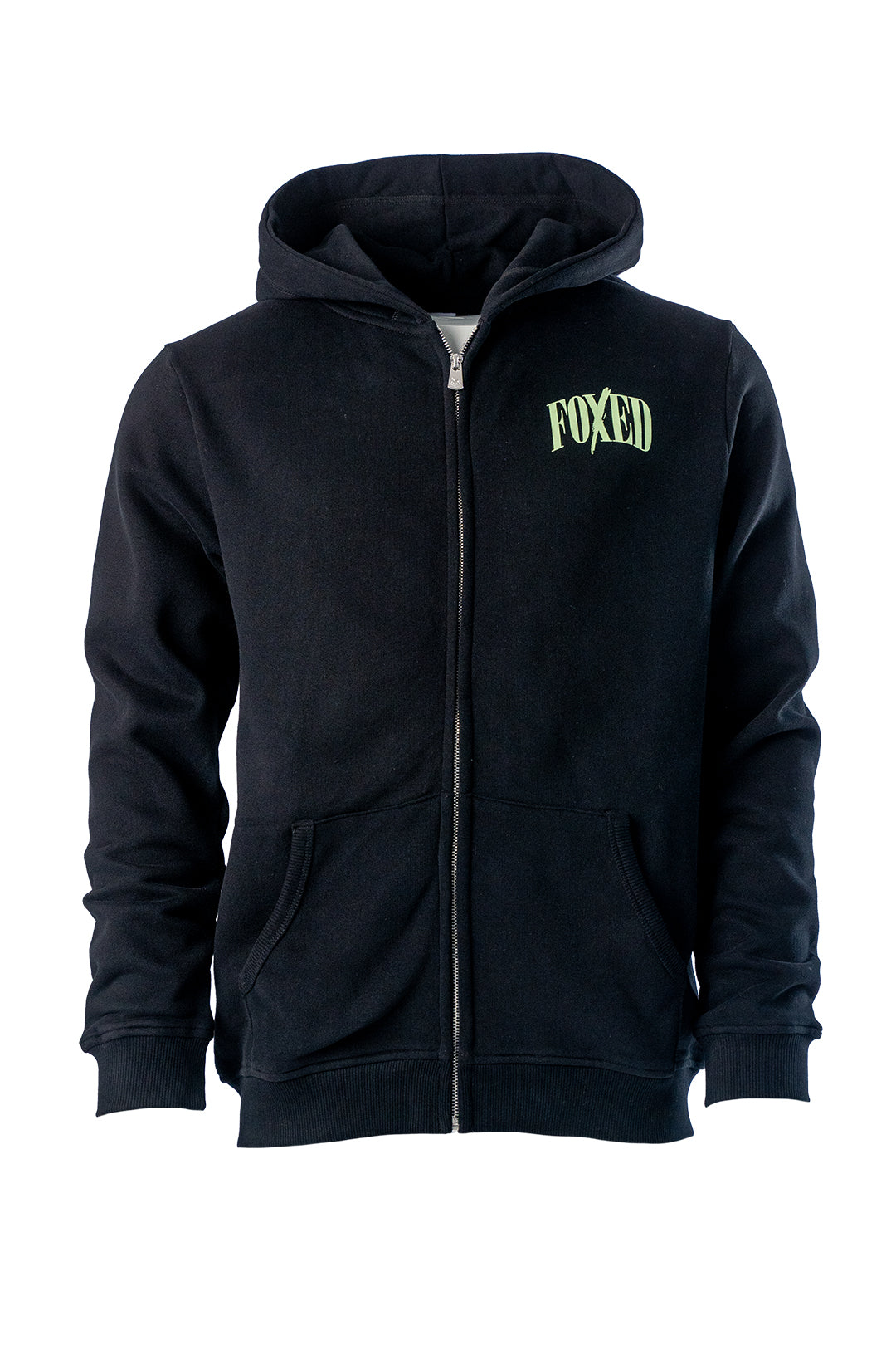 FOXED® "HUSTLE" UNISEX ZIP HOODIE MIDNIGHT OASIS