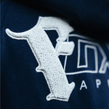 FOXED® "FOCUS" UNISEX HOODIE ZIPPER NAVY