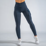 FOXED® CARGO 3-POCKET SIGNATURE LEGGINGS DENIM BLUE