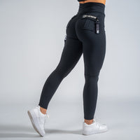 FOXED® CARGO 3-POCKET LEGGINGS SILVER