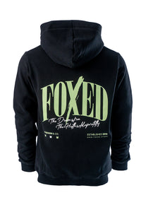 FOXED® "HUSTLE" UNISEX ZIP HOODIE MIDNIGHT OASIS