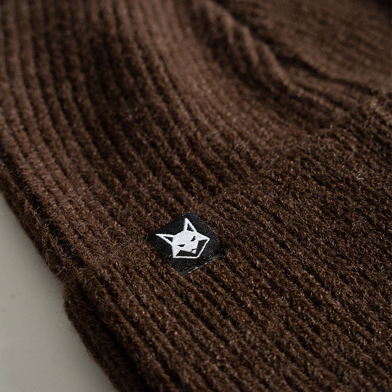 FOXED® BEANIE "FOXDEVIL" HAZELNUT BROWN