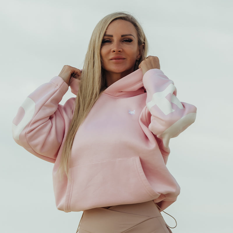 FOXED® STATEMENT HOODIE ROSE