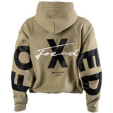 FOXED® STATEMENT HOODIE MATCHA LATTE