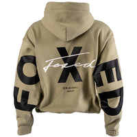 FOXED® STATEMENT HOODIE MATCHA LATTE