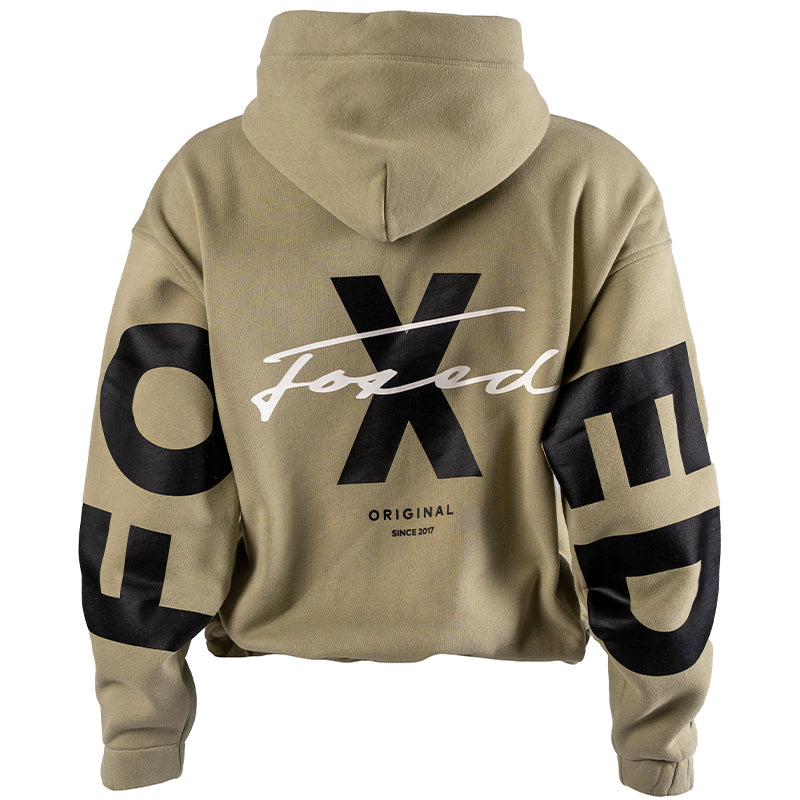 FOXED® STATEMENT HOODIE MATCHA LATTE