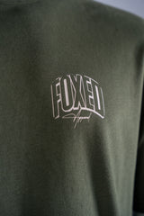 FOXED® INFINITY UNISEX OVERSIZE SHIRT FOREST GREEN