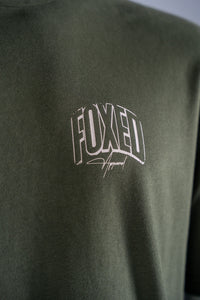 FOXED® INFINITY UNISEX OVERSIZE SHIRT FOREST GREEN