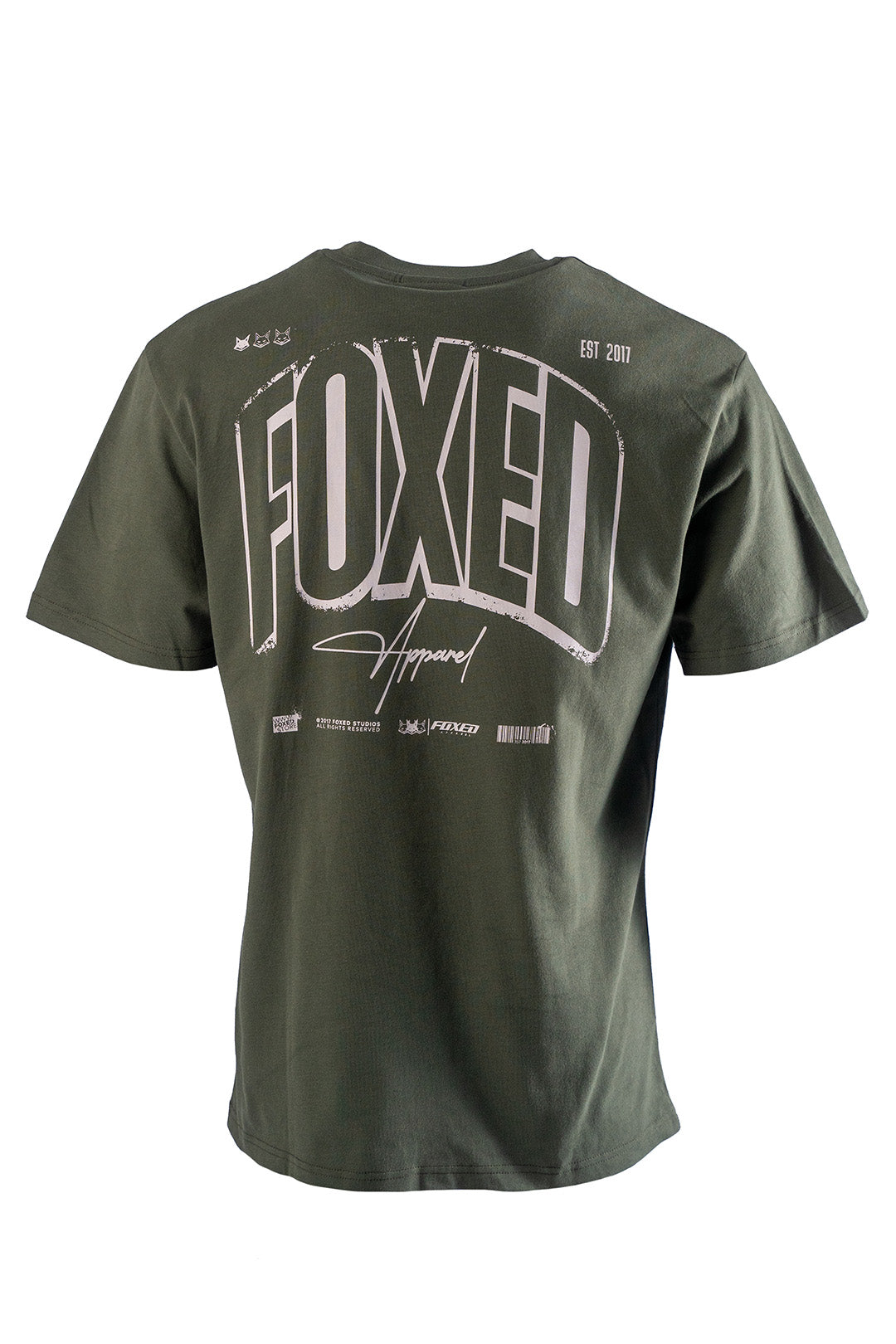 FOXED® INFINITY UNISEX OVERSIZE SHIRT FOREST GREEN