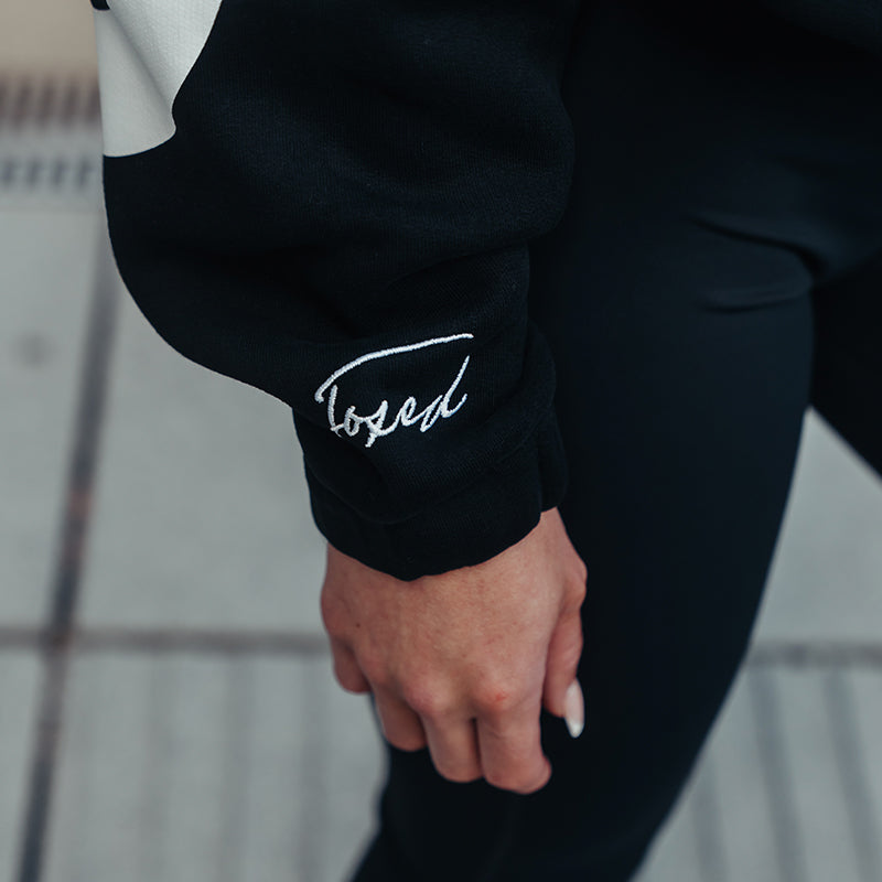 FOXED® STATEMENT HOODIE BLACK