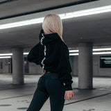 FOXED® "CLASSIC V2" UNISEX ZIP HOODIE BLACK HEAVY
