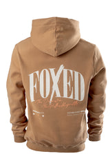 FOXED® "HUSTLE" UNISEX HOODIE CARAMEL