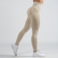 FOXED® ALPHA SCRUNCH SEAMLESS LEGGINGS SAND