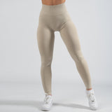 FOXED® ALPHA SCRUNCH SEAMLESS LEGGINGS SAND