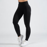 FOXED® ALPHA SCRUNCH SEAMLESS LEGGINGS BLACK