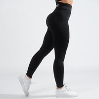 FOXED® BODY FLEX SEAMLESS LEGGINGS BLACK