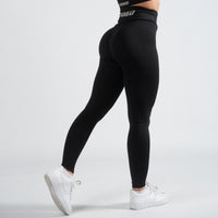 FOXED® BODY FLEX SEAMLESS LEGGINGS BLACK