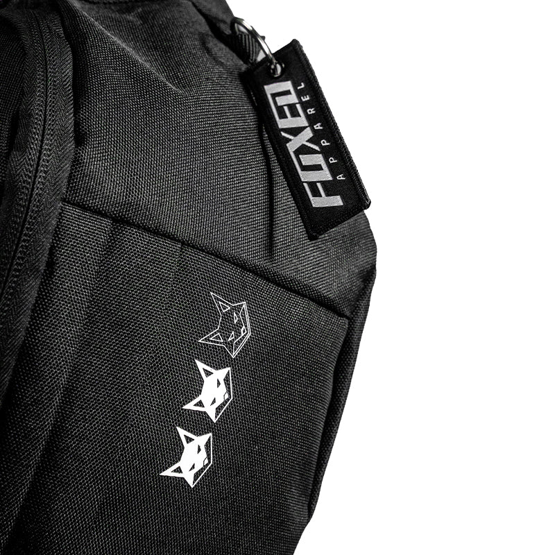 FOXED® BODY BAG BLACK/WHITE