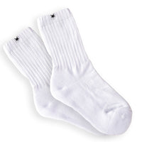 FOXED® "SLOUCHY" SOCKS BLACK/WHITE