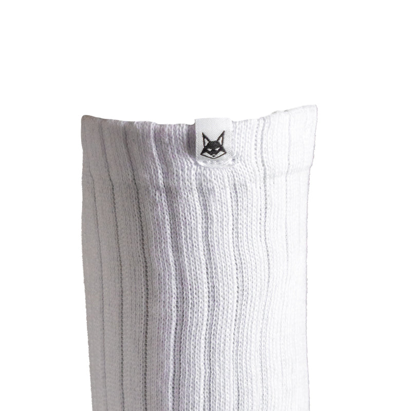 FOXED® "SLOUCHY" SOCKS BLACK/WHITE