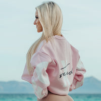 FOXED® STATEMENT OVERSIZE SWEATER ROSE