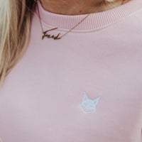 FOXED® STATEMENT OVERSIZE SWEATER ROSE