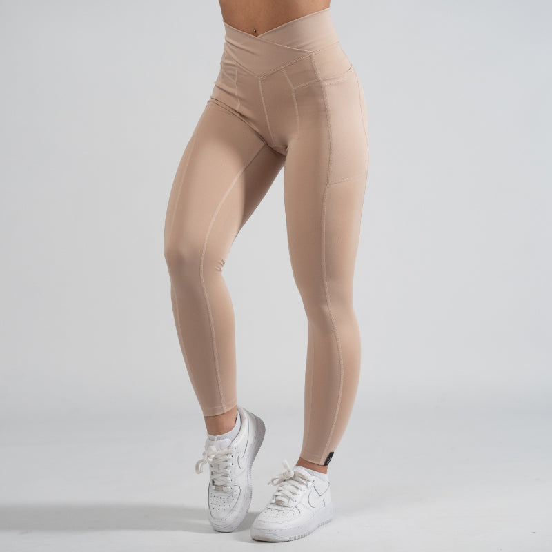FOXED® ROCKET POCKET V2 LEGGINGS SANDY TAUPE 