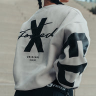 FOXED® STATEMENT OVERSIZE SWEATER ANTARCTICA