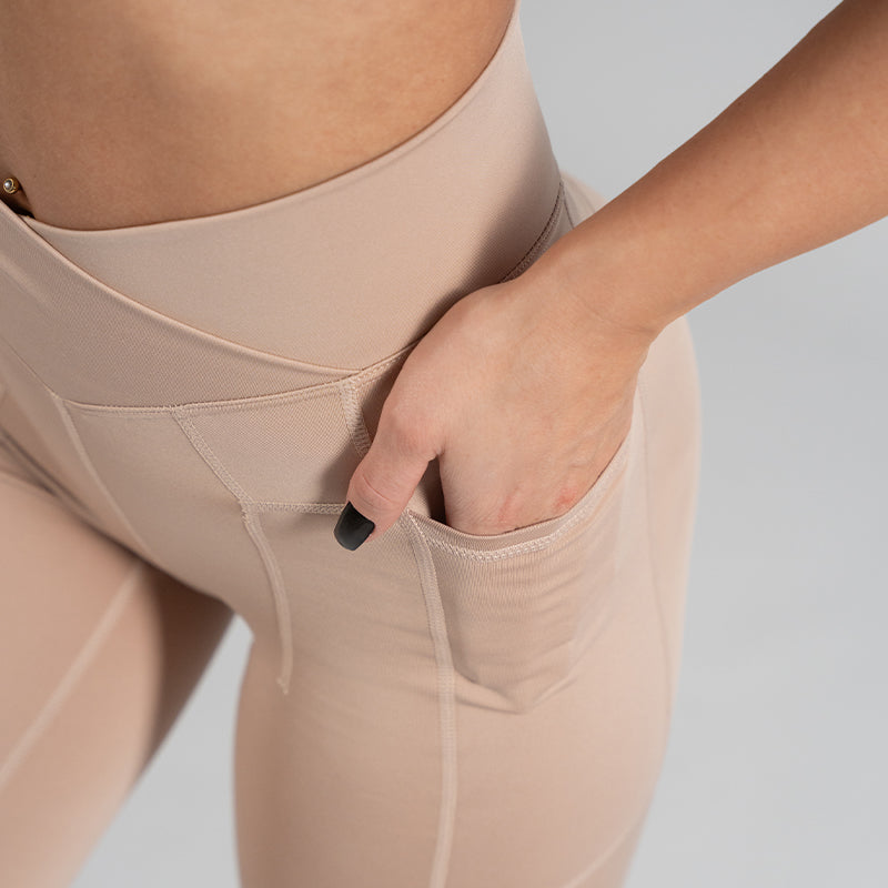 FOXED® ROCKET POCKET V2 LEGGINGS SANDY TAUPE 