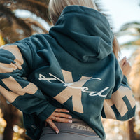 FOXED® STATEMENT HOODIE PETROL