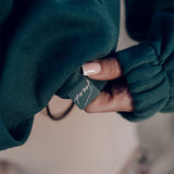 FOXED® STATEMENT HOODIE PETROL