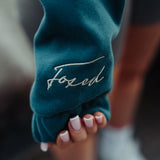 FOXED® STATEMENT HOODIE PETROL