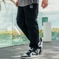 FOXED® CARGO PREMIUM PANTS UNISEX BLACK