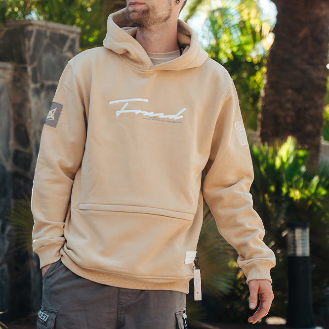 FOXED® RAZZLE DAZZLE PREMIUM HOODIE UNISEX CREAM