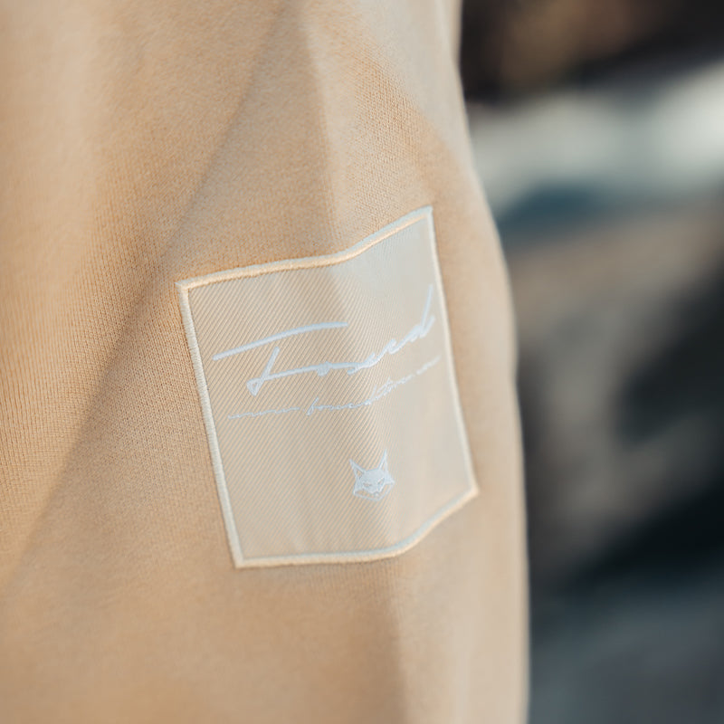 FOXED® RAZZLE DAZZLE PREMIUM HOODIE UNISEX CREAM