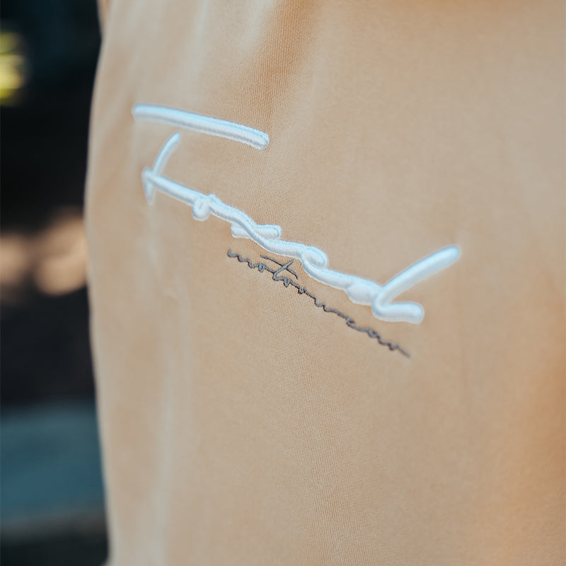 FOXED® RAZZLE DAZZLE PREMIUM HOODIE UNISEX CREAM