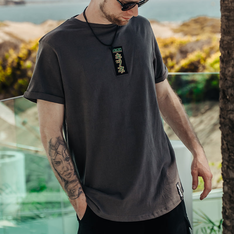 FOXED® "TOKYO" T-SHIRT UNISEX GREY