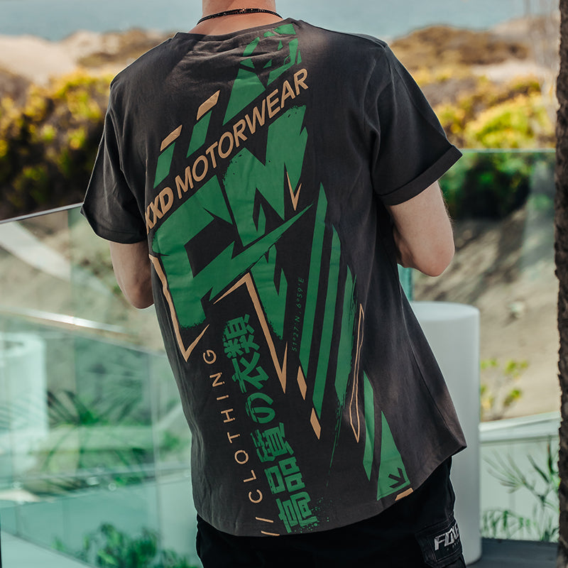 FOXED® "TOKYO" T-SHIRT UNISEX GREY