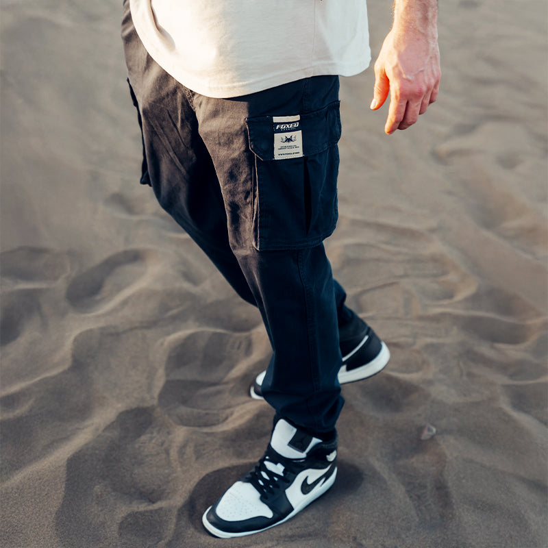 FOXED® CARGO PREMIUM PANTS UNISEX NAVY