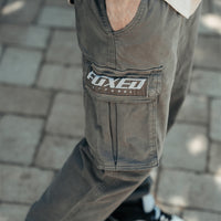 FOXED® CARGO PREMIUM PANTS UNISEX GREY